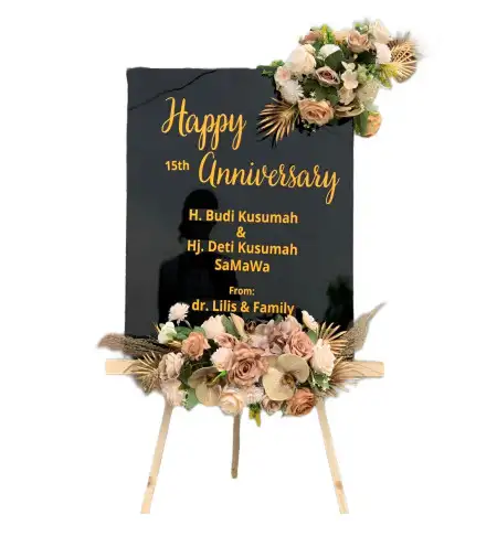 Papan Bunga Akrilik Gunungputri